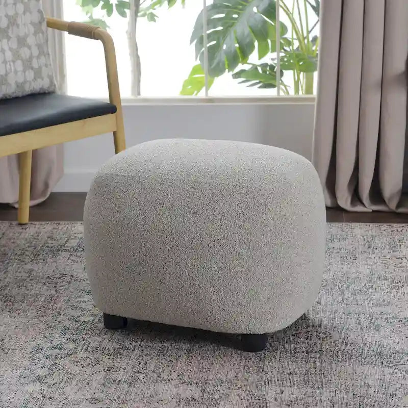 Repose-pieds Ottomane en Boucle de 23 po de Large Fauteuil Canapé