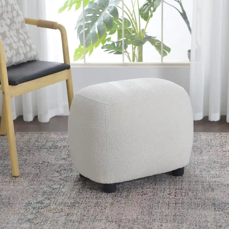 Repose-pieds Ottomane en Boucle de 23 po de Large Fauteuil Canapé