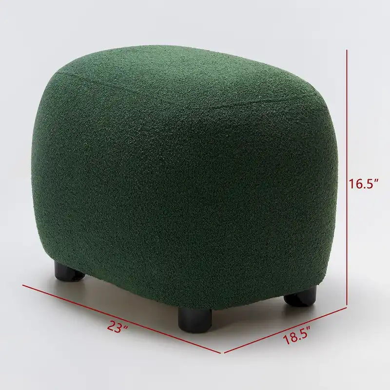 Repose-pieds Ottomane en Boucle de 23 po de Large Fauteuil Canapé