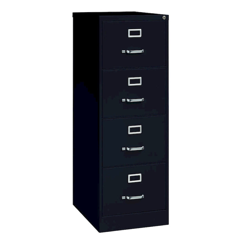 Classeur vertical commercial de 25 pouces de profondeur à 4 tiroirs pour documents de format légal