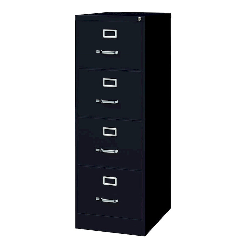 Classeur vertical commercial de 25 pouces de profondeur à 4 tiroirs pour documents de format légal