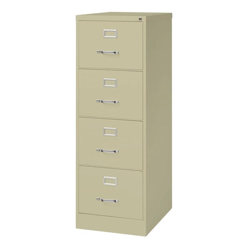 Classeur vertical commercial de 25 pouces de profondeur à 4 tiroirs pour documents de format légal