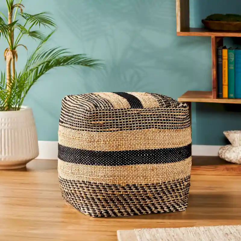 Futon en tissu fait main de style bohème