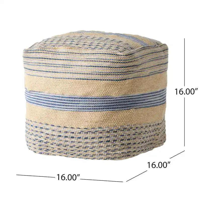 Futon en tissu fait main de style bohème