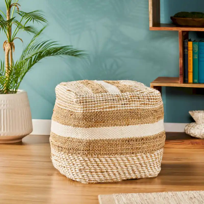 Futon en tissu fait main de style bohème