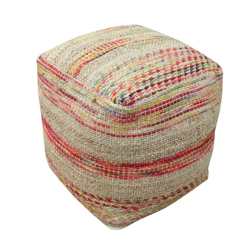 Futon en tissu fait main de style bohème