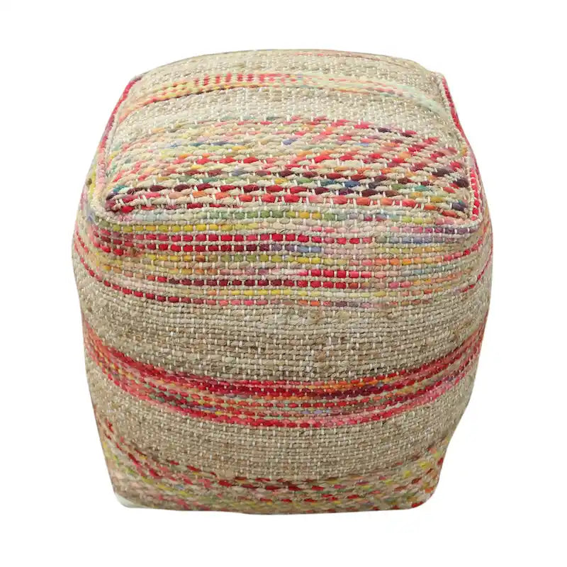 Futon en tissu fait main de style bohème