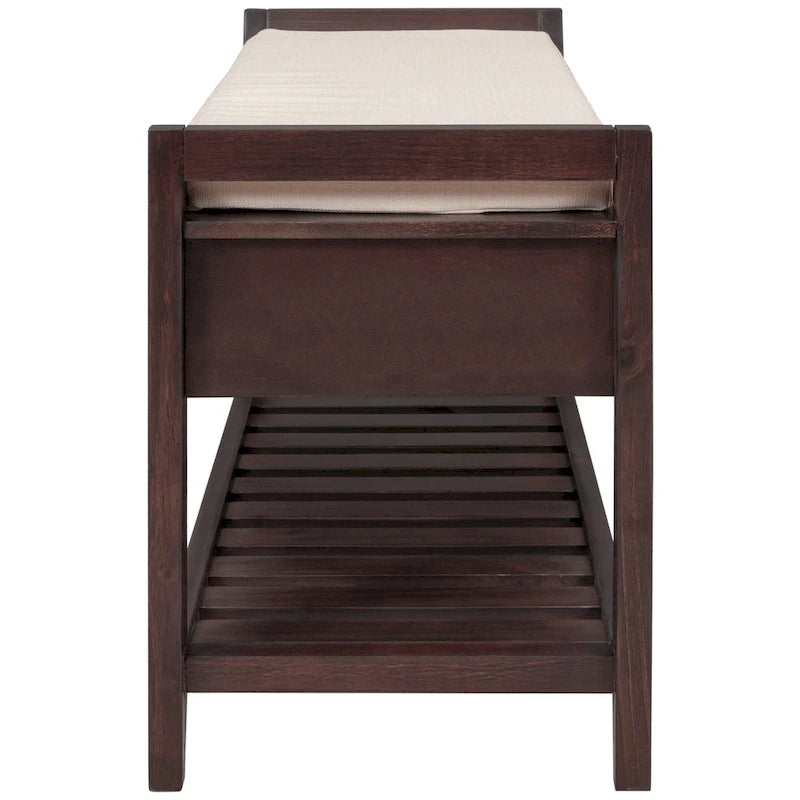 Banc de rangement d'entrée avec tiroirs