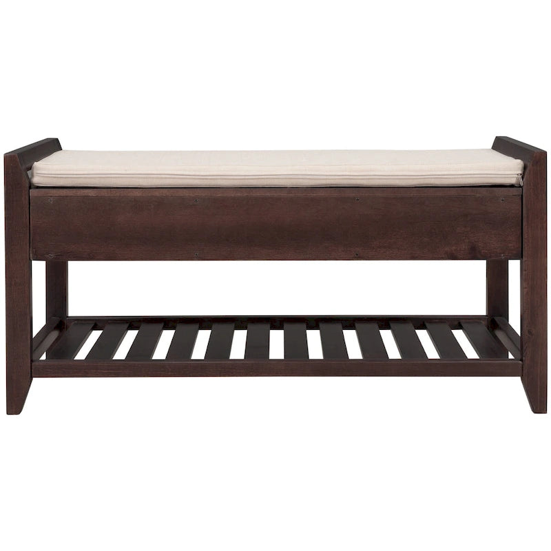 Banc de rangement d'entrée avec tiroirs
