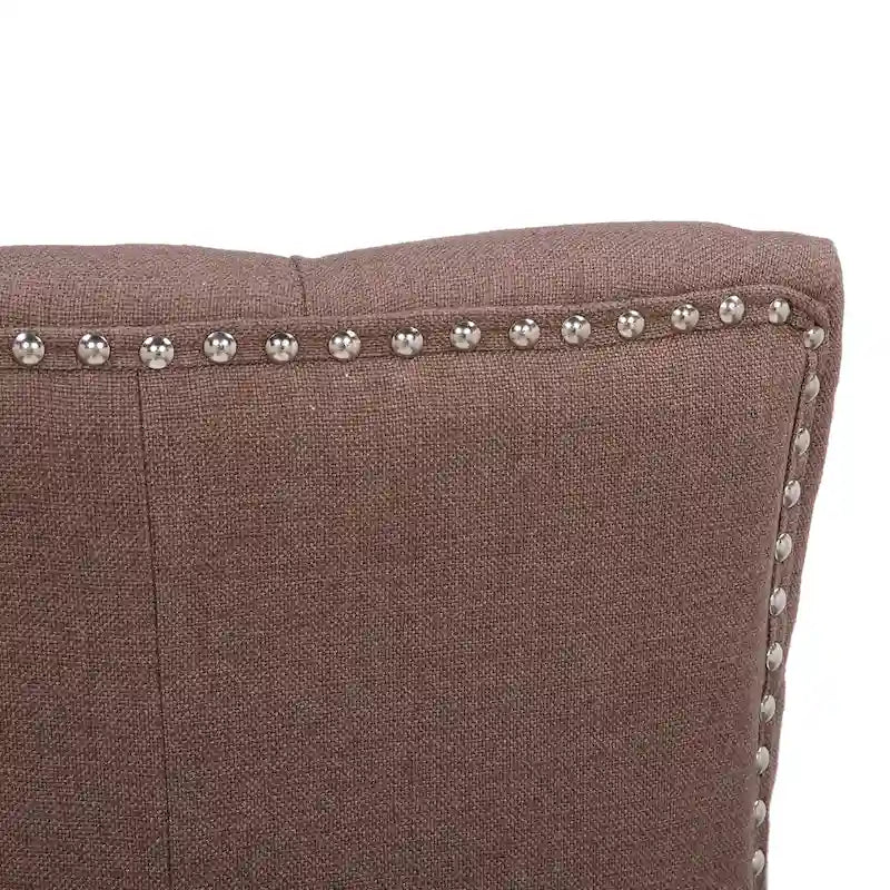 Chaise de salle à manger capitonnée (lot de 2)