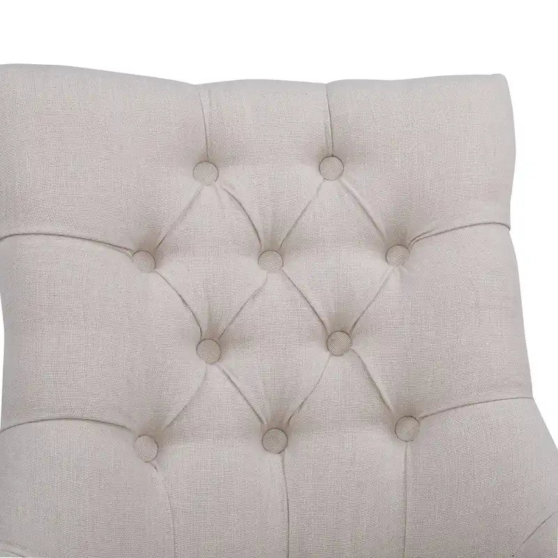 Chaise de salle à manger capitonnée (lot de 2)