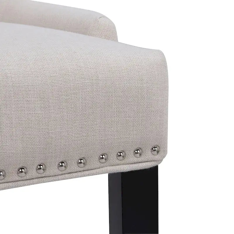 Chaise de salle à manger capitonnée (lot de 2)