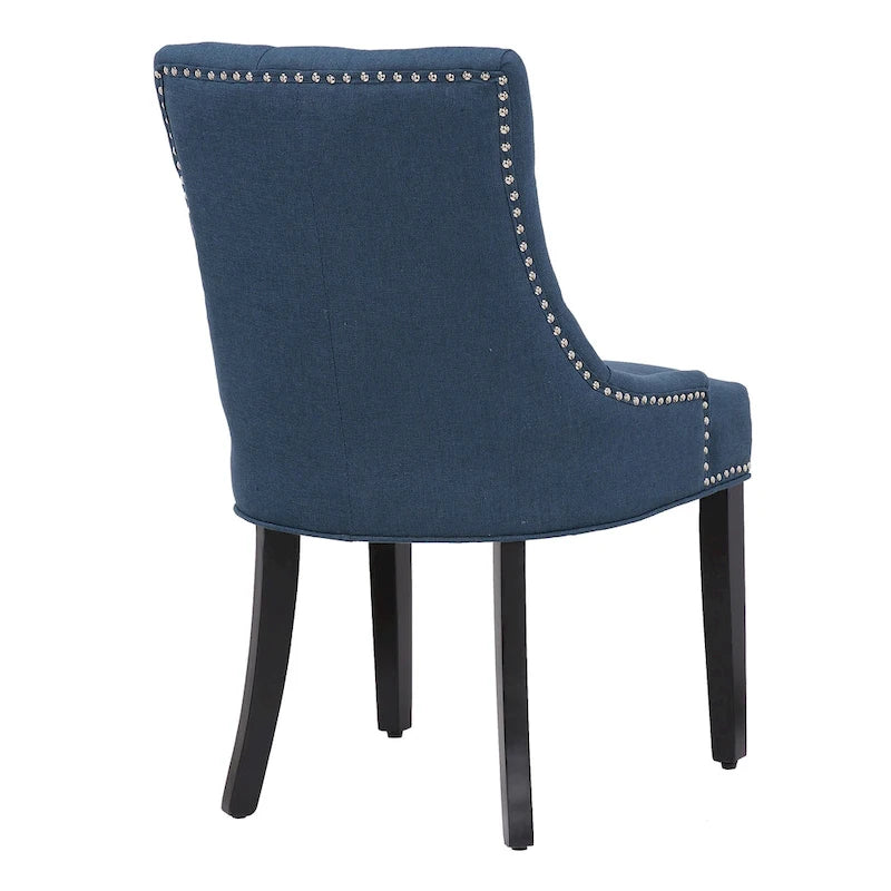 Chaise de salle à manger capitonnée (lot de 2)