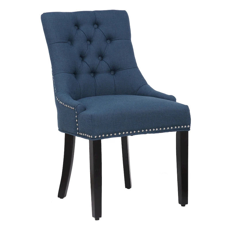 Chaise de salle à manger capitonnée (lot de 2)