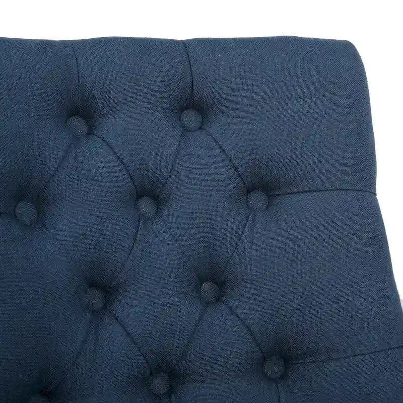 Chaise de salle à manger capitonnée (lot de 2)