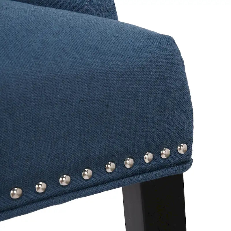 Chaise de salle à manger capitonnée (lot de 2)
