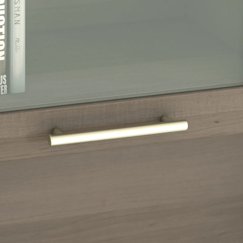 Bureau d'angle avec étagère de rangement
