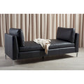 Banc en cuir - 81 po L x 32 po P x 34 po H - 81Lx32Px34H