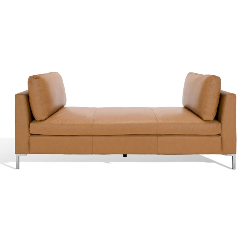 Banc en cuir - 81 po L x 32 po P x 34 po H - 81Lx32Px34H