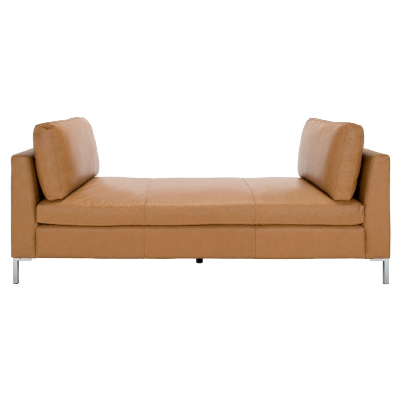 Banc en cuir - 81 po L x 32 po P x 34 po H - 81Lx32Px34H