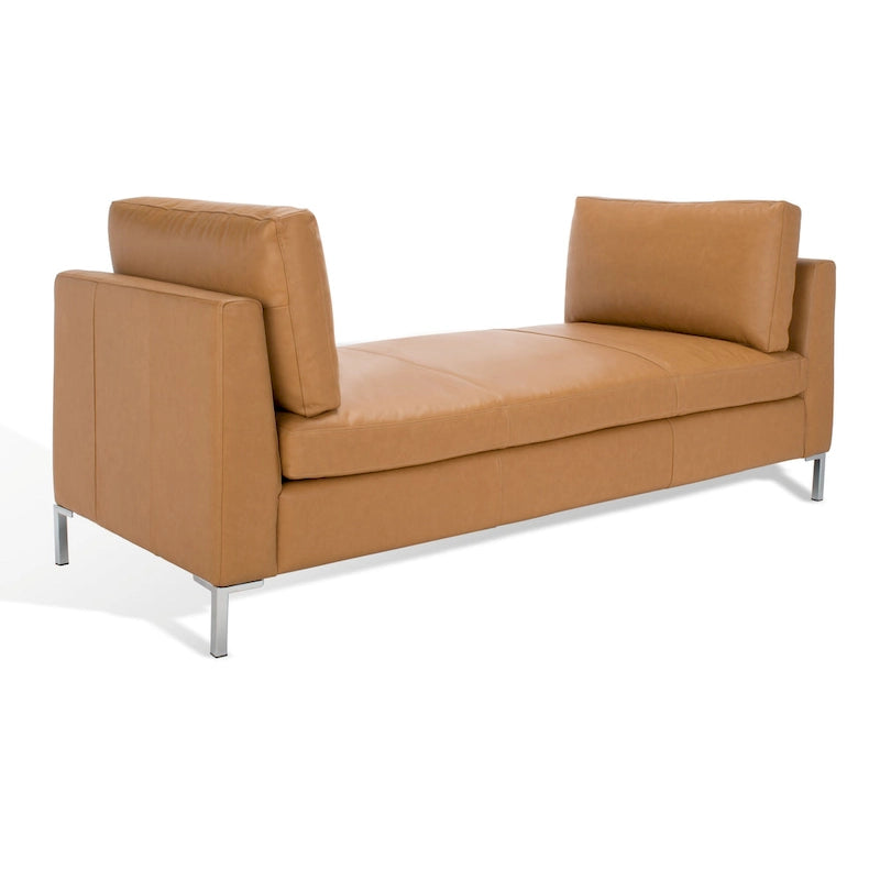 Banc en cuir - 81 po L x 32 po P x 34 po H - 81Lx32Px34H