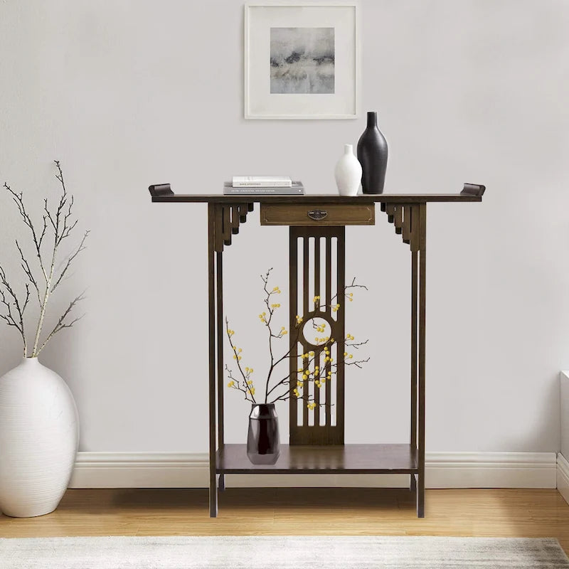 Console Table Canapé Table d'appoint Table d'entrée Vintage