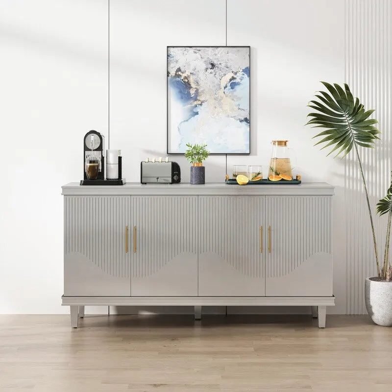 Grand meuble à 4 portes pour salon, cuisine, chambre, couloir