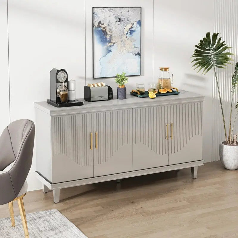 Grand meuble à 4 portes pour salon, cuisine, chambre, couloir