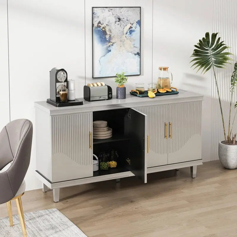 Grand meuble à 4 portes pour salon, cuisine, chambre, couloir
