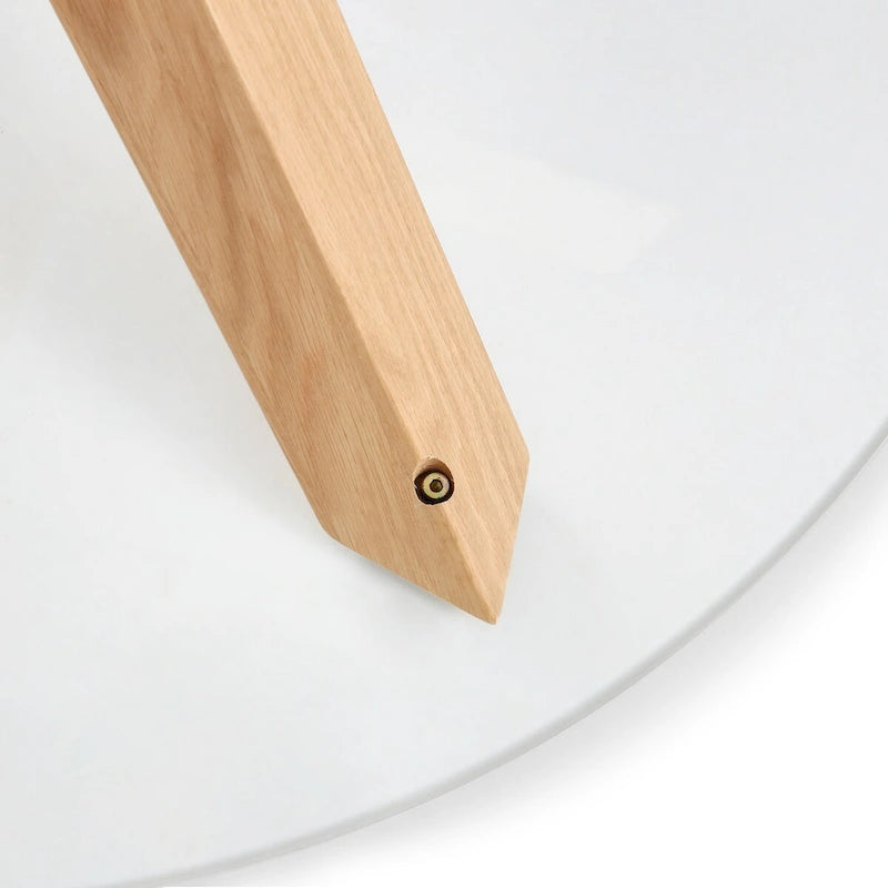 Table de salle à manger ronde de 37,4 pouces