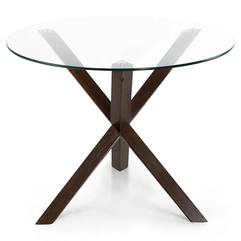 Table de salle à manger ronde de 37,4 pouces