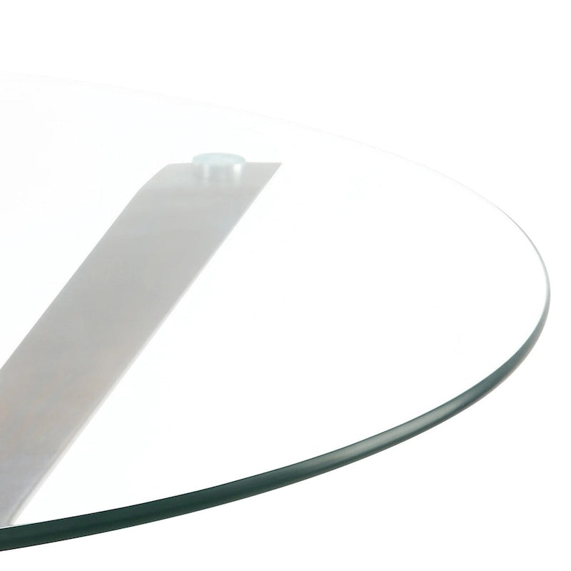 Table de salle à manger ronde de 37,4 pouces