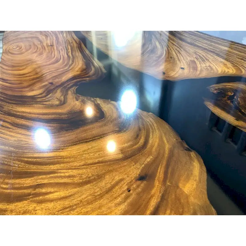 118 Grande table à manger Live Edge