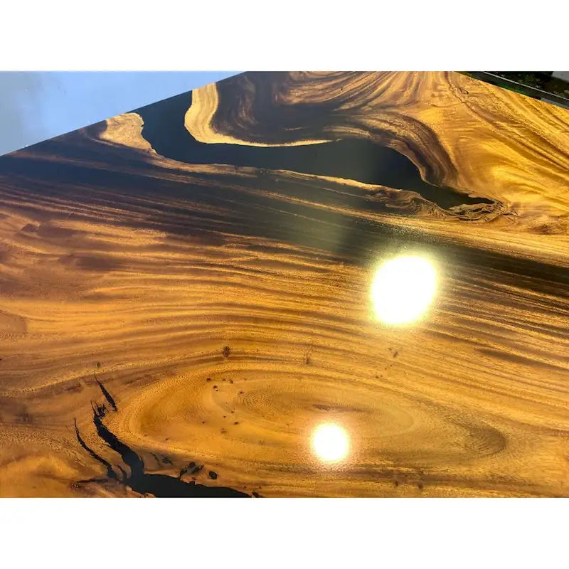 118 Grande table à manger Live Edge