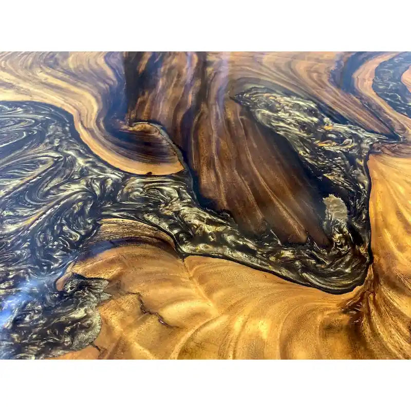 118 Grande table à manger Live Edge